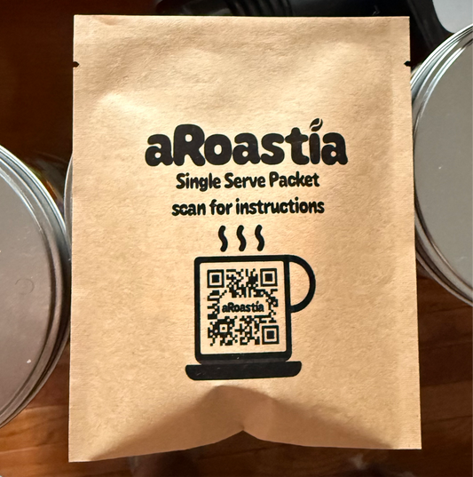 Single Serve Pour Over Packet