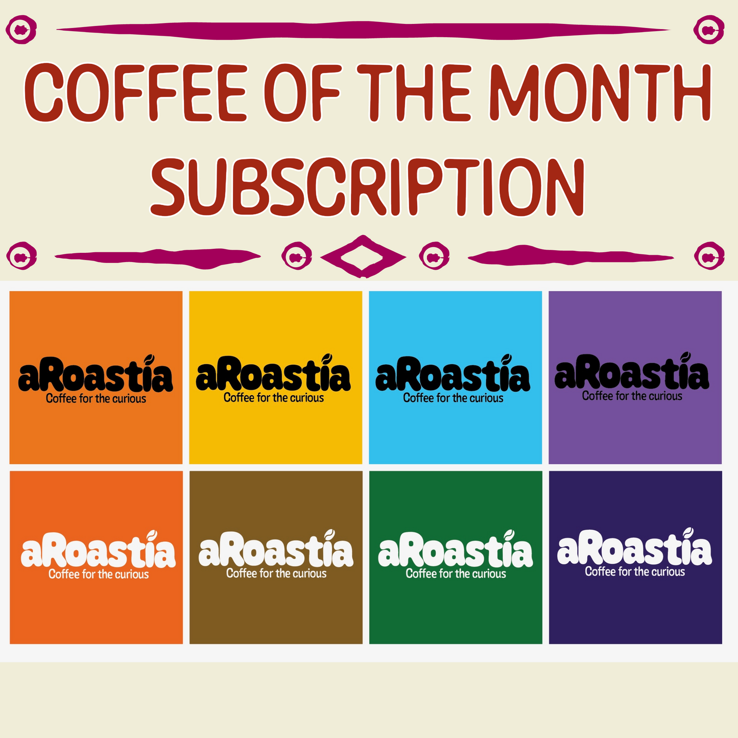 COFFEE OF THE MONTH - SHIPPING INCLUDED!