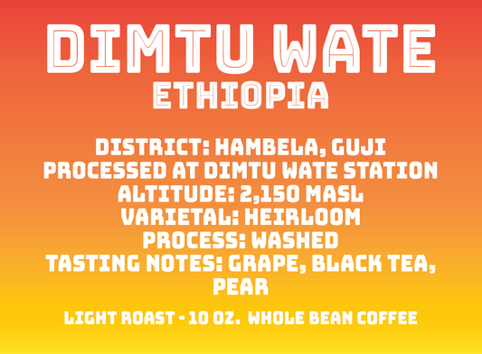 Ethiopia: Dimtu Wate