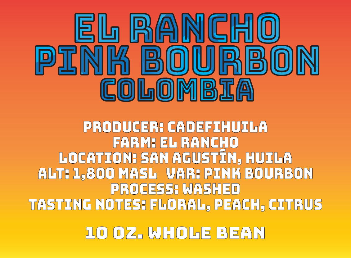 Colombia: El Rancho Pink Bourbon