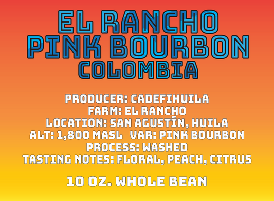 Colombia: El Rancho Pink Bourbon