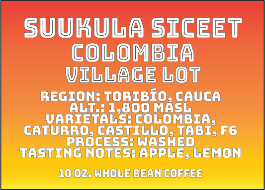 Colombia: Suukula Siceet