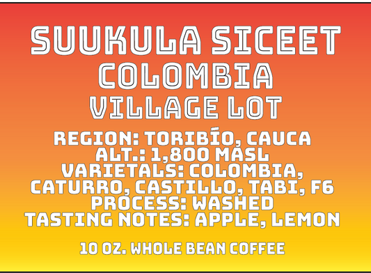 Colombia: Suukula Siceet